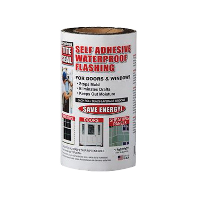 TITE-SEAL Self-Adhesive Waterproof 9-in x 33-ft Rubberized Asphalt Roll Flashing TITE-SEAL Self-Adhesive Waterproof 9-in x 33-ft Rubberized Asphalt Roll Flashing