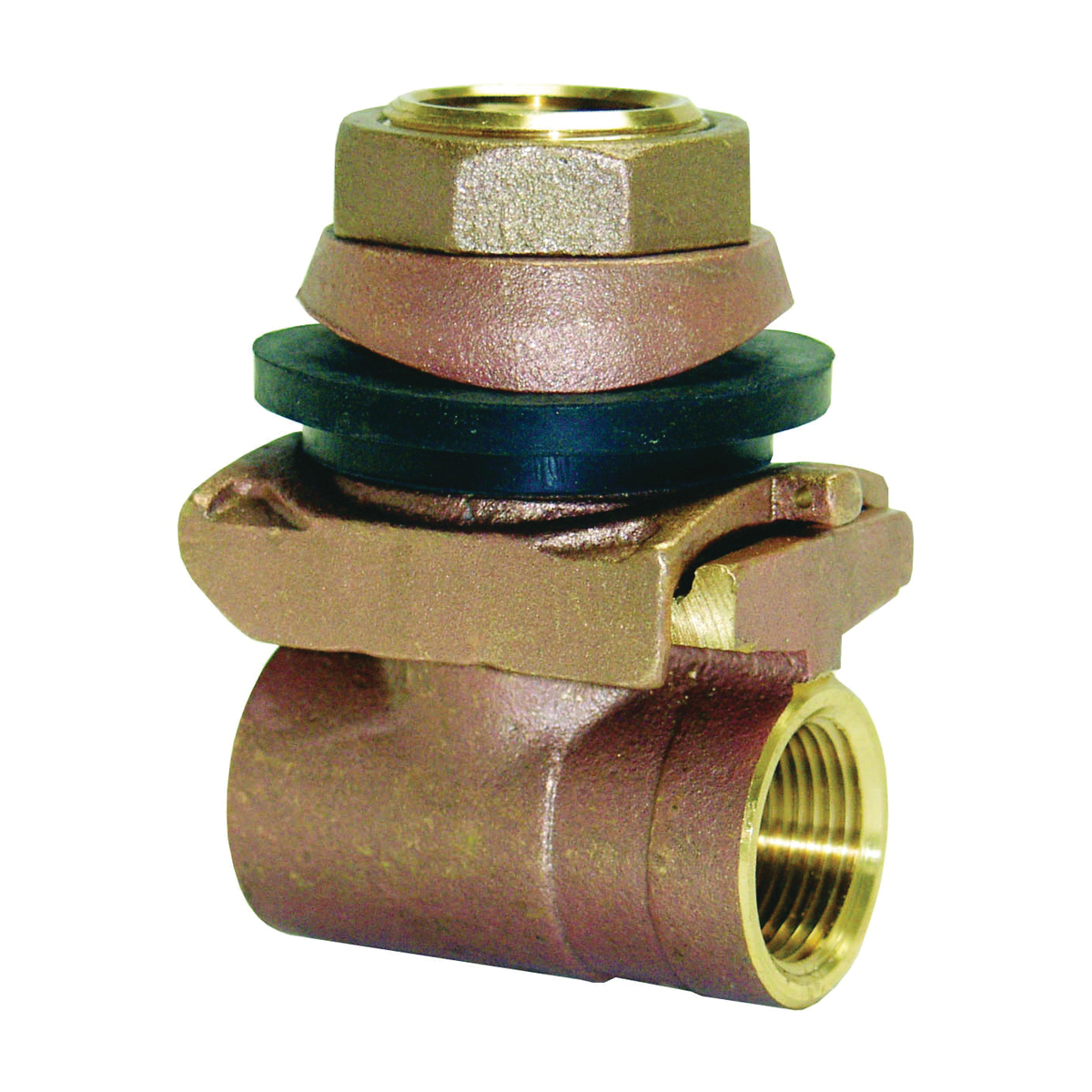 PA100NL Pitless Adapter, 1 in, FNPT, Brass