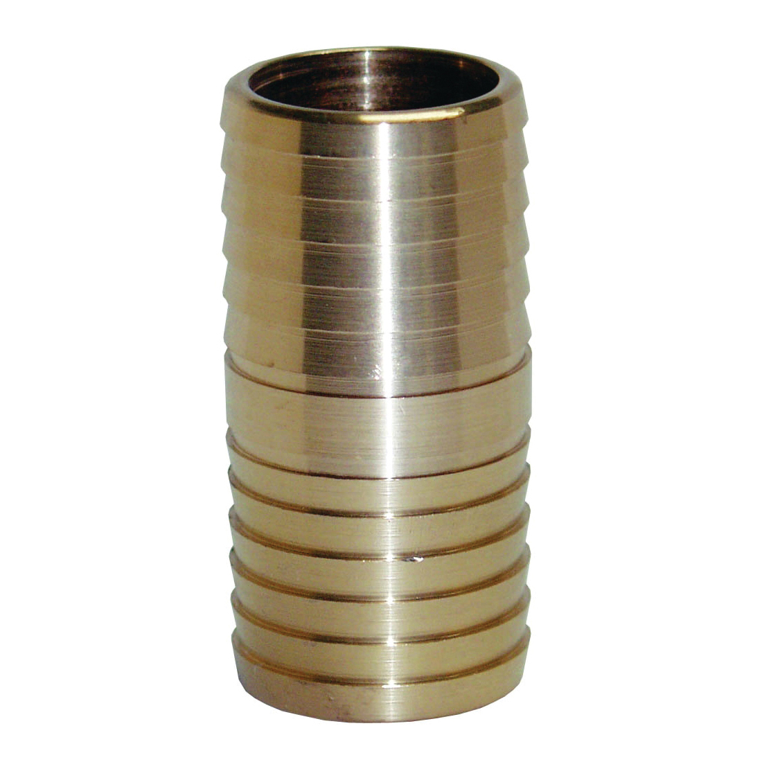 IC75NL Pipe Coupling, 3/4 in, Barb, Brass