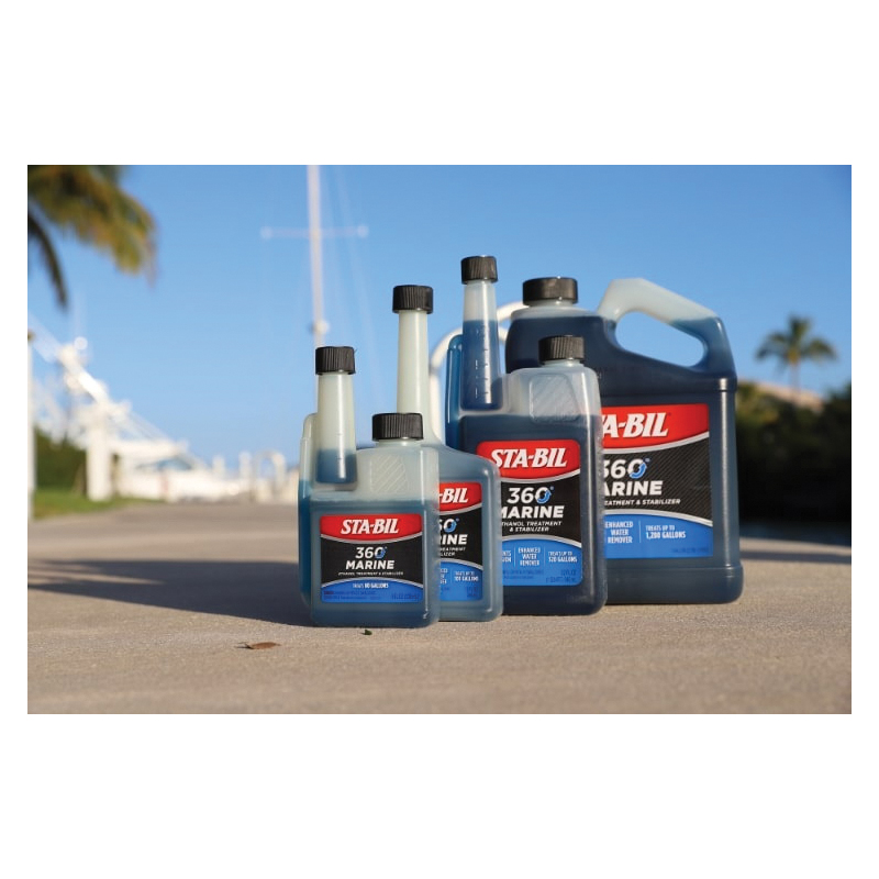 Sta-Bil 360 Marine 22250 Fuel Stabilizer, 1 gal, Bottle