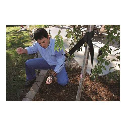 Tree Stake Kit, Dewitt, Plastic, Black - 5
