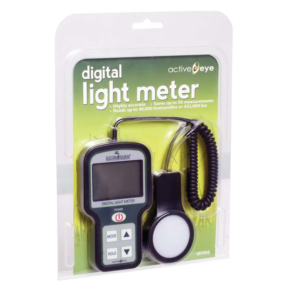 Active Eye LG17010 Light Meter, Digital Display, Functions: Luminance