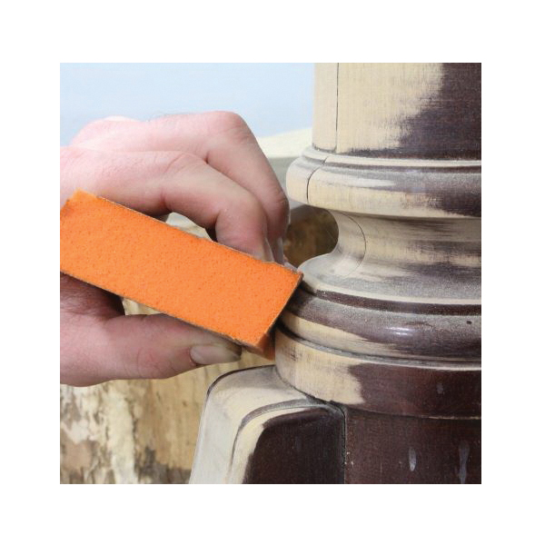 Gator 7364 Sanding Sponge, 5 in L, 3 in W, 150 Grit, Medium, Aluminum Oxide Abrasive