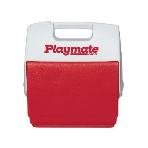 IGLOO Playmate 7362PLT Pal Cooler, 7 qt Cooler, Plastic, Diablo Red