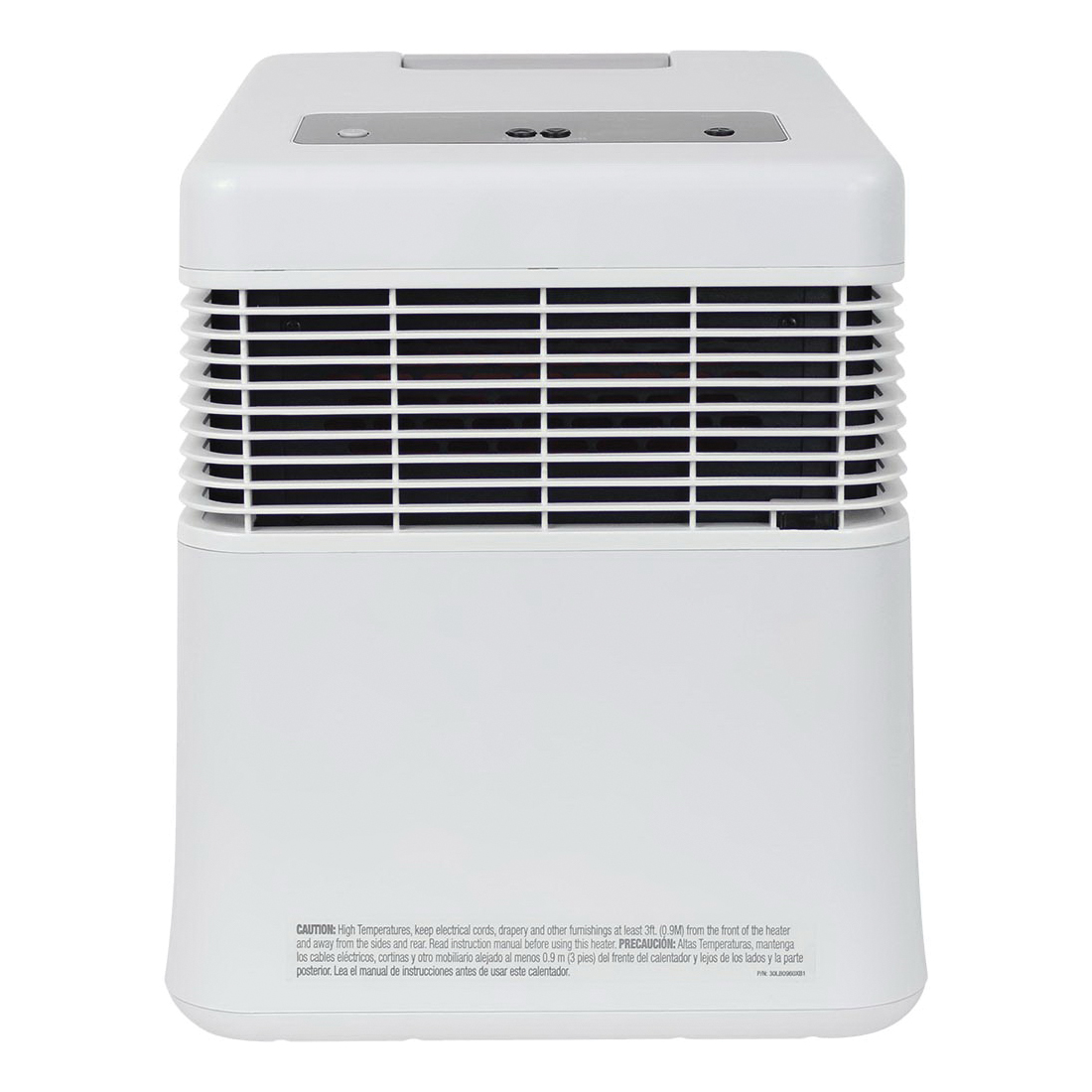 Honeywell HZ-970 Digital Heater, 12.5 A, 120 VAC, 1500 W, 5118 Btu, Remote Control, White