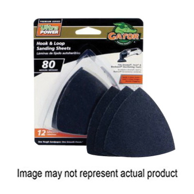 Gator 3773 Sanding Disc, 3 in Dia, 120 Grit, Fine, Zirconium Oxide Abrasive
