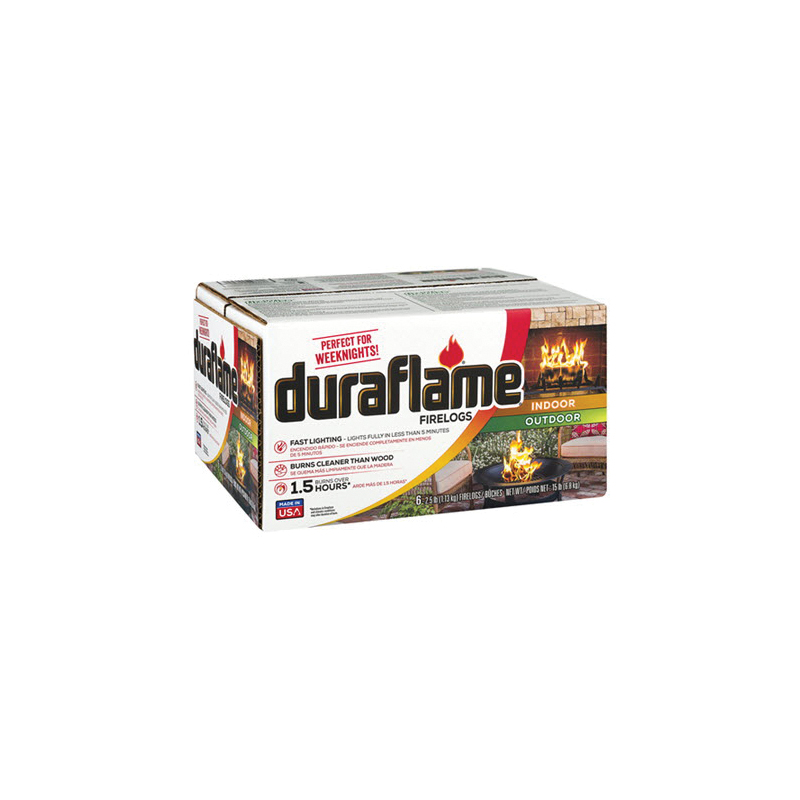 Duraflame 625 Fire Log, 1.5 hr Burn Time - 1