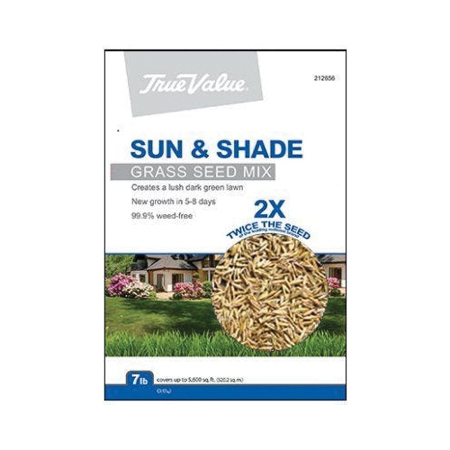 TVSS7 Sun and Shade Grass Seed Mix, 7 lb Bag