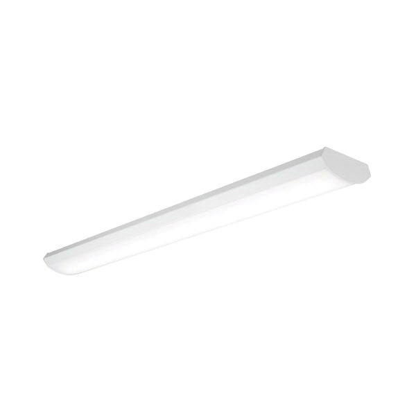 Metalux 4WPLD3240R Wraparound Light, 120 V, 32 W, 2-Lamp, Fluorescent Lamp, 3400 Lumens, 4000 K Color Temp