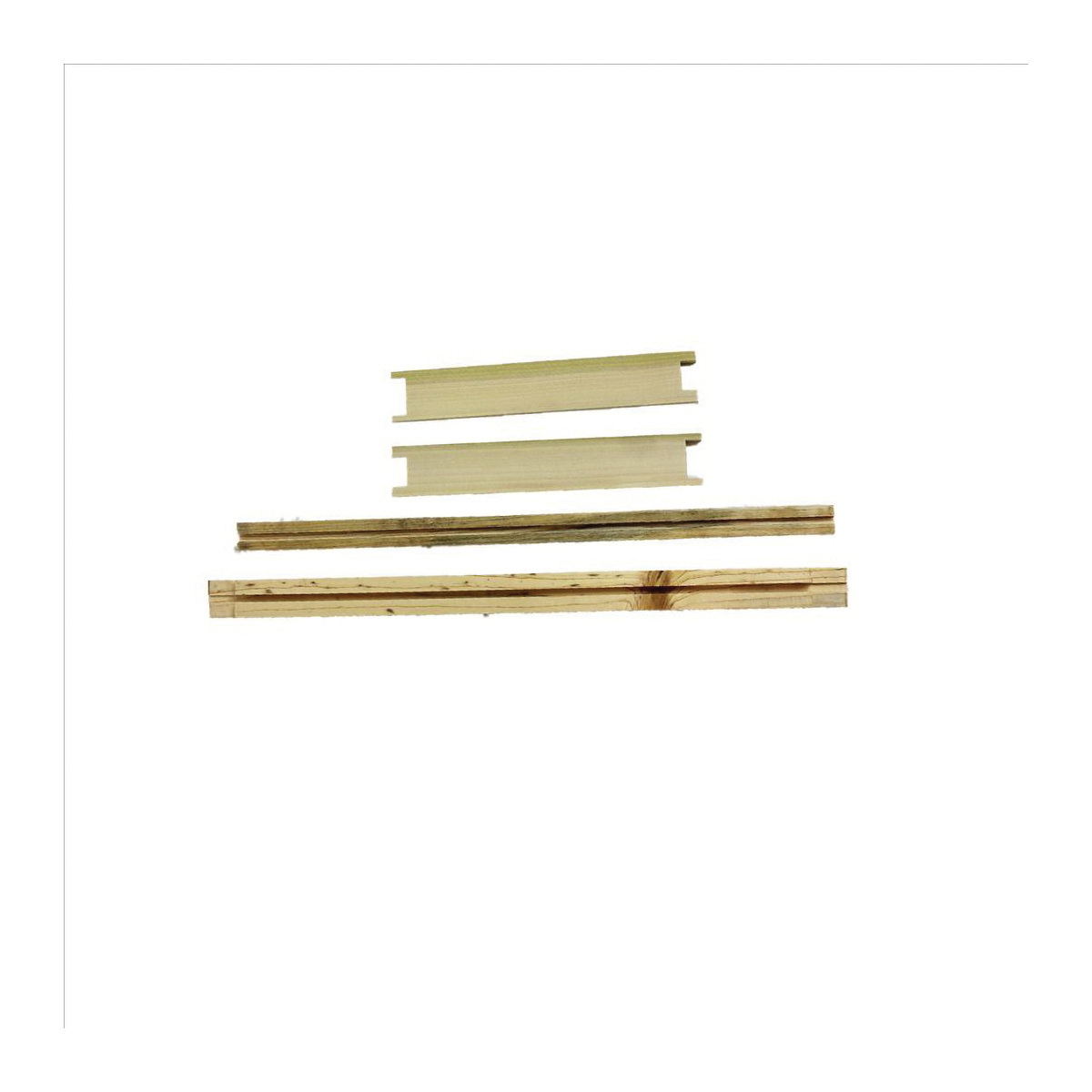 WWFDU-101-5 Bee Hive Frame, Wood, For: Standard Langstroth Designed Hives