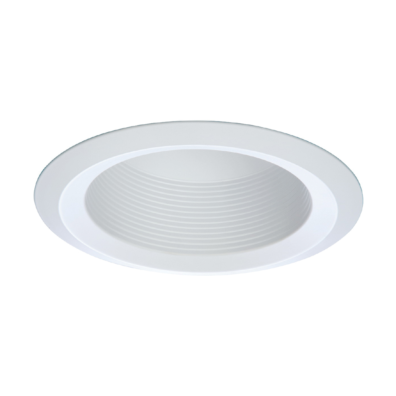 Halo 6125WB Full Cone Baffle, Metal Body, White