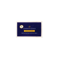 Scrub Sponge, Granite Gold, 4-7/8 in L, 3 in W, Yellow - 2