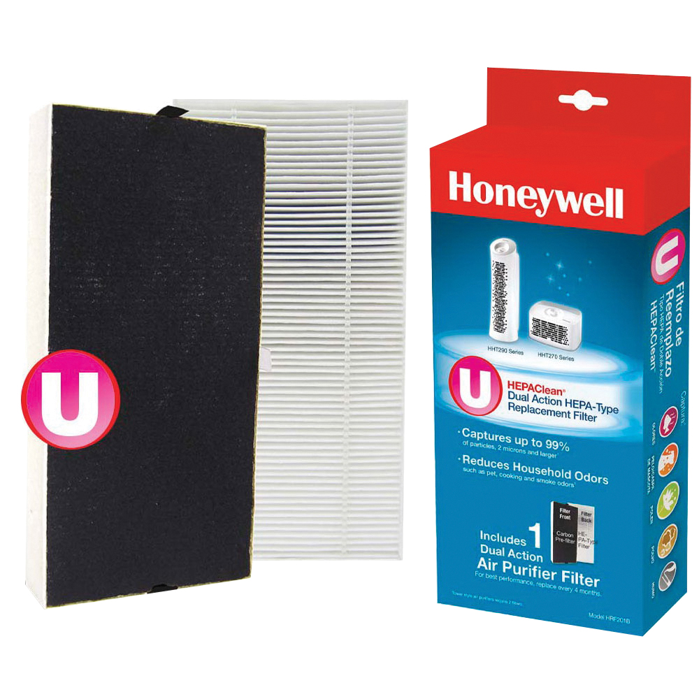 Honeywell HRF201B Air Purifier Filter, 5.12 in L, 1-1/2 in W, For: Honeywell HHT270 and HHT290 Air Purifier