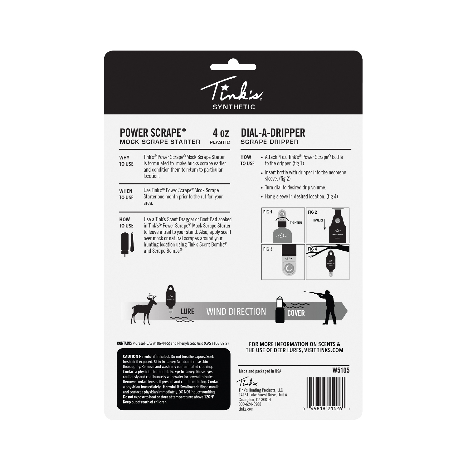 Tink's W5105 Mock Scrape Starter Kit