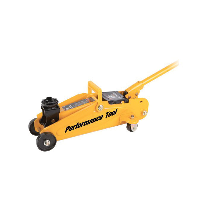 Performance Tool W1605 Trolley Jack and Stand, 4000 lb, 5-1/8 to 13 in Lift, Steel