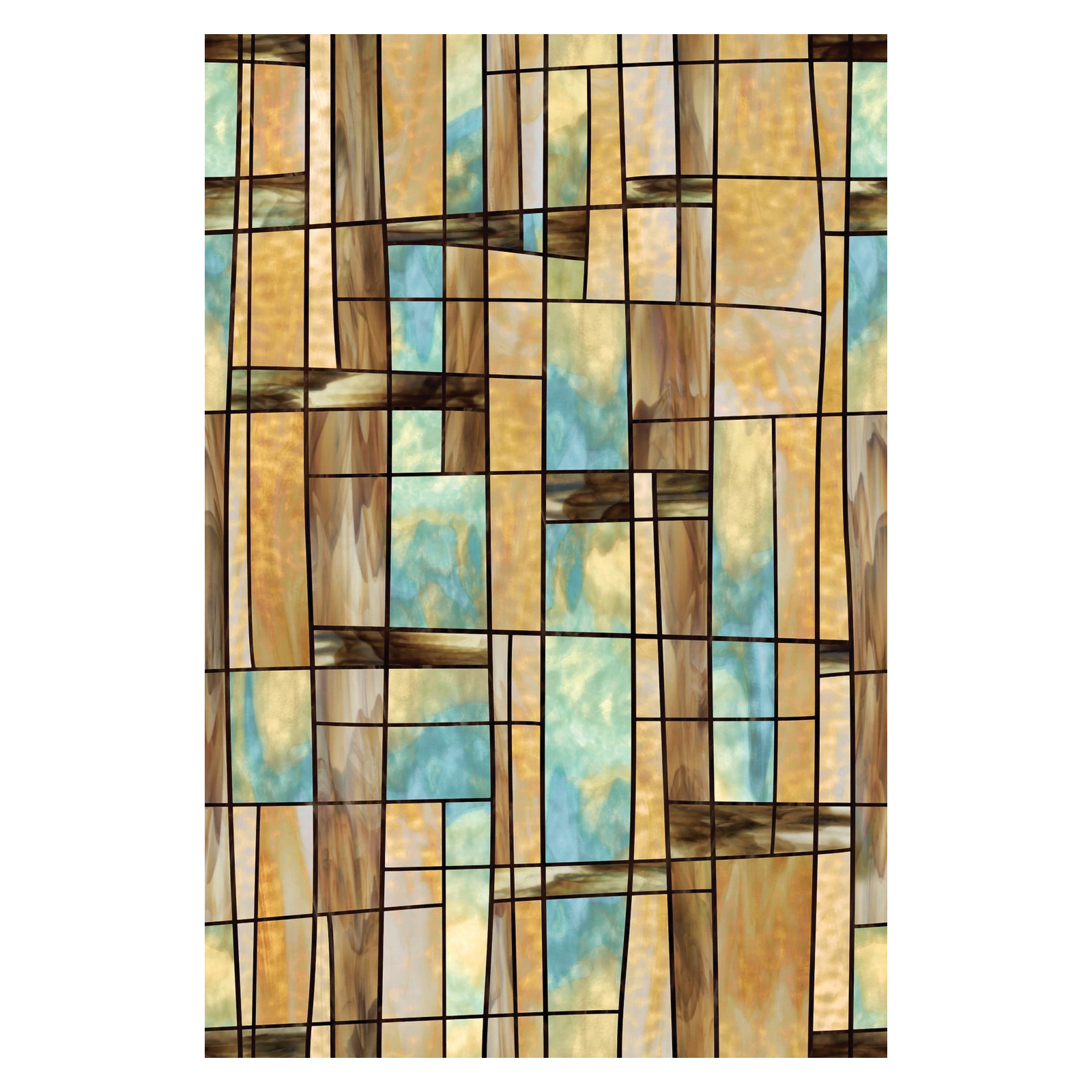 Window Film, Artscape, 36 in L, 24 in W, City Lights Pattern - 3