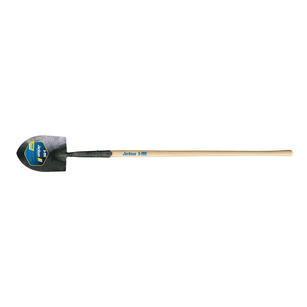 1258200 Irrigation Shovel, 7-1/4 in W Blade, Steel Blade, North American Hardwood Handle, 47 in L Handle