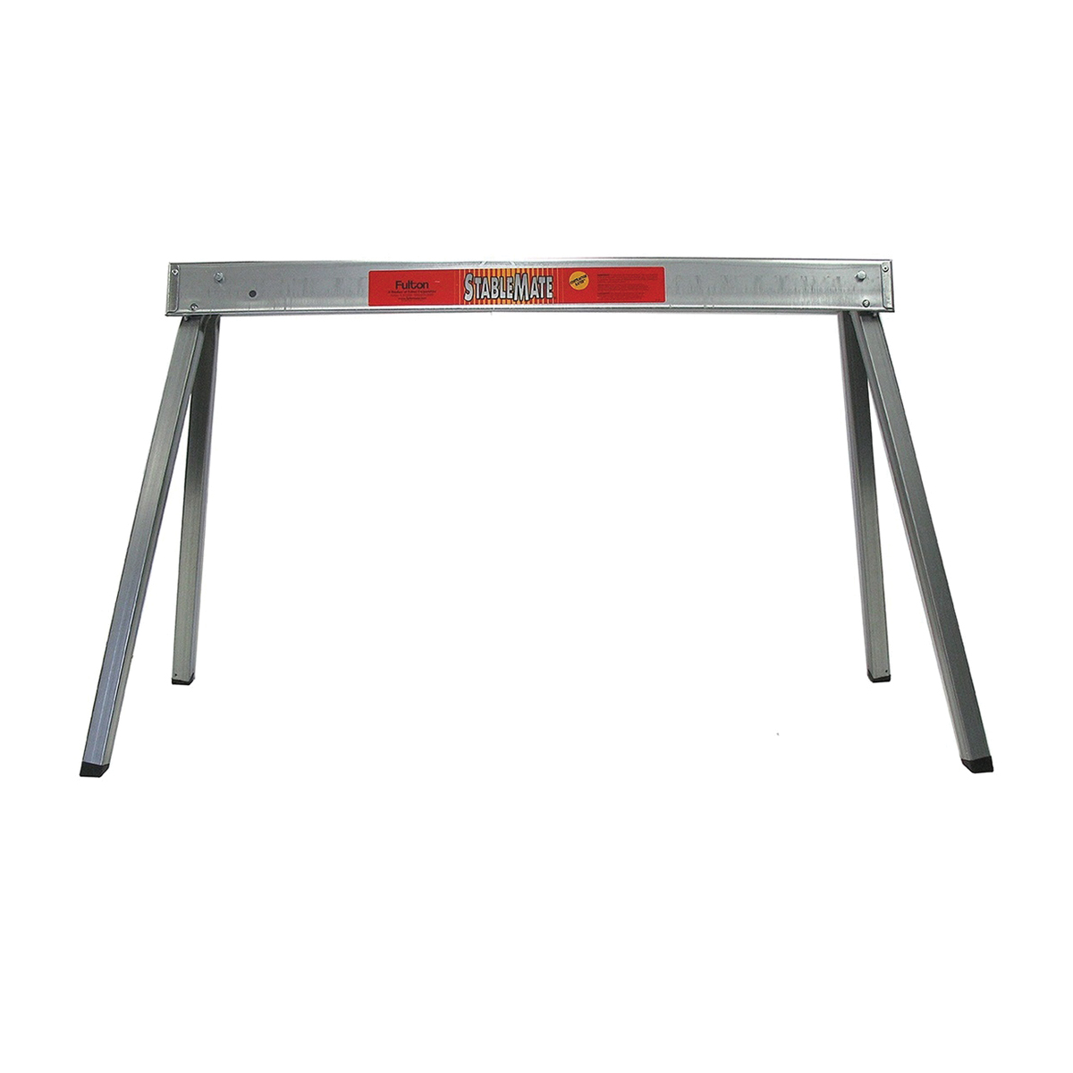 FULTON StableMate QP4230-12 Folding Sawhorse, 1000 lb, 30 in H, Steel - 2