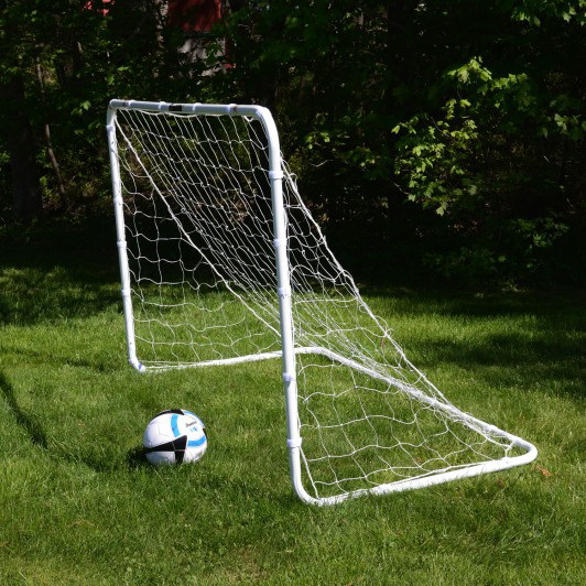Franklin Sports 5660X Soccer Goal, 3 ft L, 6 ft W, Steel, White