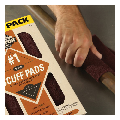 Ali Industries 7319 Finishing Pad, 11 in L, 4-1/2 in W, Synthetic Abrasive