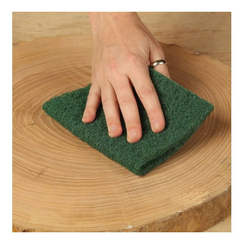 Ali Industries 7319 Finishing Pad, 11 in L, 4-1/2 in W, Synthetic Abrasive