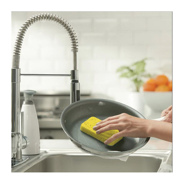 Casabella 8515476 Sponge, 4-1/2 in L, 2-3/4 in W, 1 in Thick, Cellulose, Assorted - 5