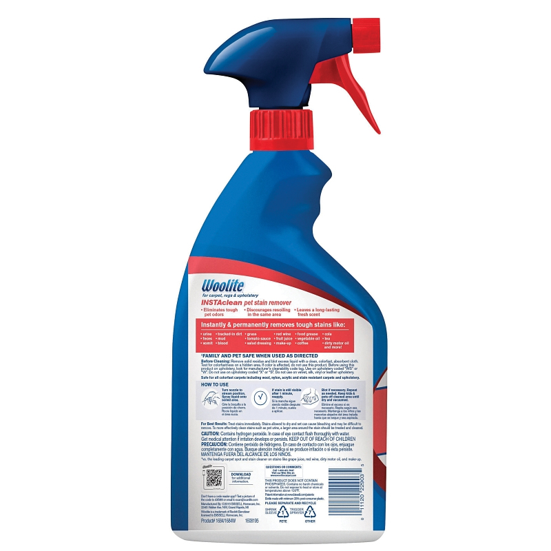 Woolite 1684 Pet Stain Remover, 22 oz - 2