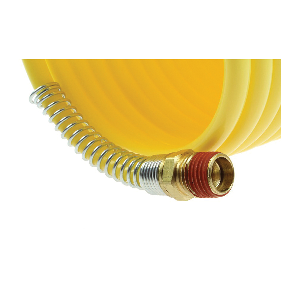 Coilhose N14-25B Air Hose, 1/4 in ID, 25 ft L, MPT, Nylon, Yellow - 2