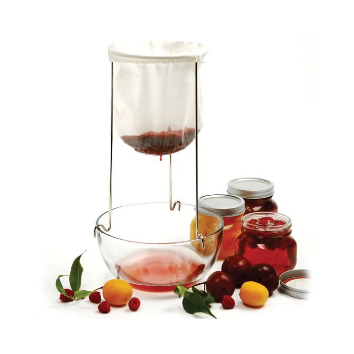 Norpro 614 Jelly Strainer with Reusable Bag, Cotton/Steel, 6-1/2 in Dia - 2