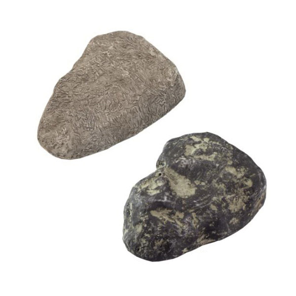 Lucky Line 90601 Rock Key Hider, Plastic, Brown, 4 in W