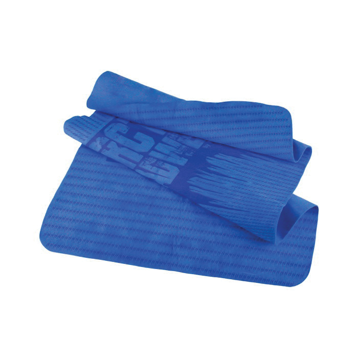 Radwear RCS10 Cooling Towel, 9.2 in L, 2.4 in W, Blue