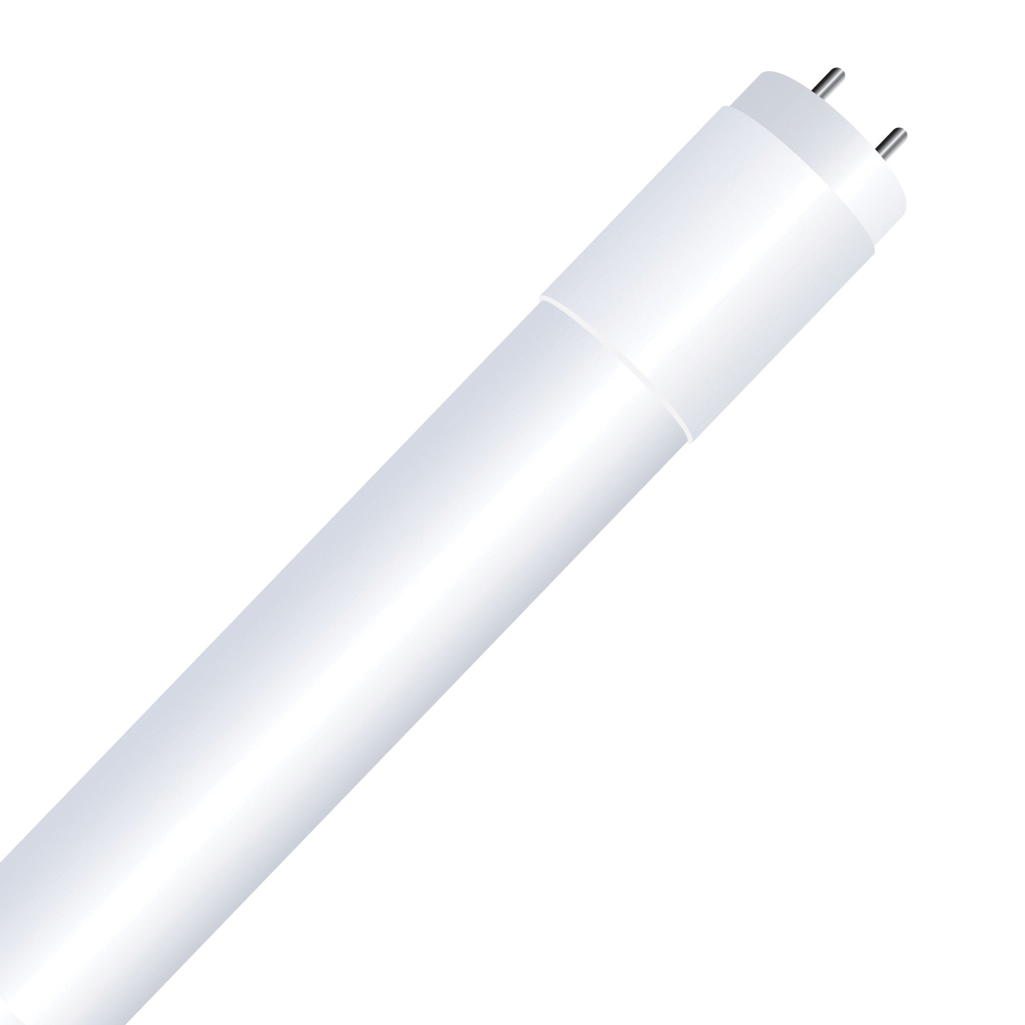 T24/830/LEDG2 LED Bulb, Linear, Plug and Play, T8 Lamp, 100 W Equivalent, G13 Lamp Base, Frosted