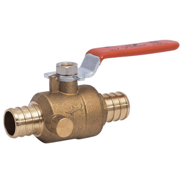 24613LFA Ball Valve, 3/4 in Connection, Brass Body