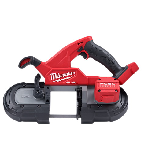 Milwaukee 2829-20 Compact Band Saw, Tool Only, 18 V Battery, 35-3/8 in L Blade, 3-1/4 in Cutting Capacity