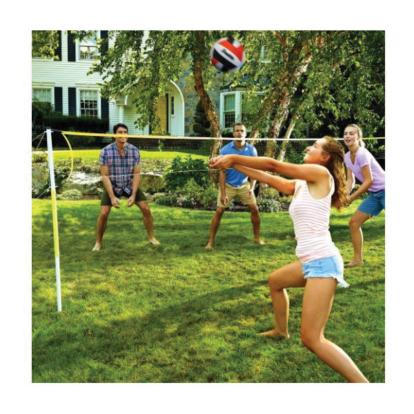 Franklin 52641 Volleyball Set, 20 ft L, 1.5 ft W, Polyester - 3