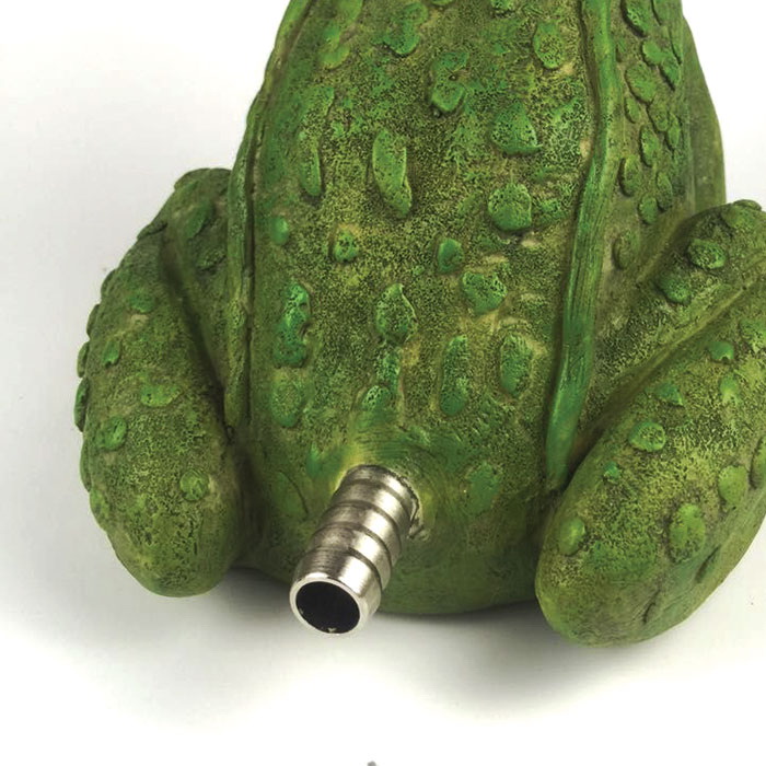 Pondmaster 03765 Garden Statue, Spouting Frog Pond, Resin