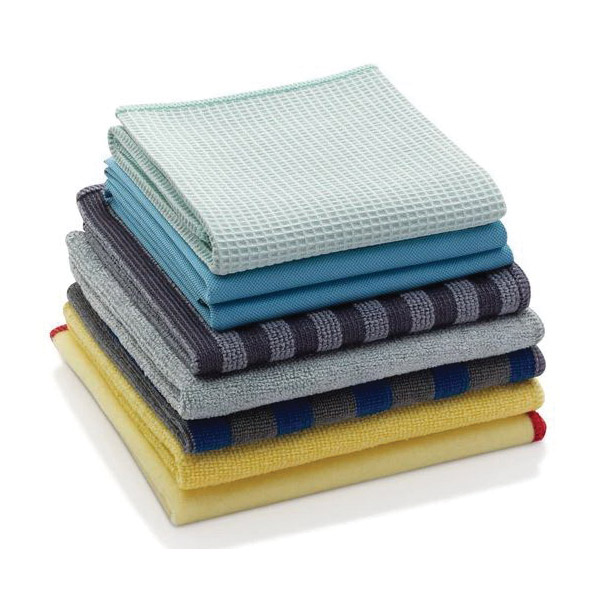 10903 Cleaning Cloth Set, Microfiber, 16 in L, 20 in W