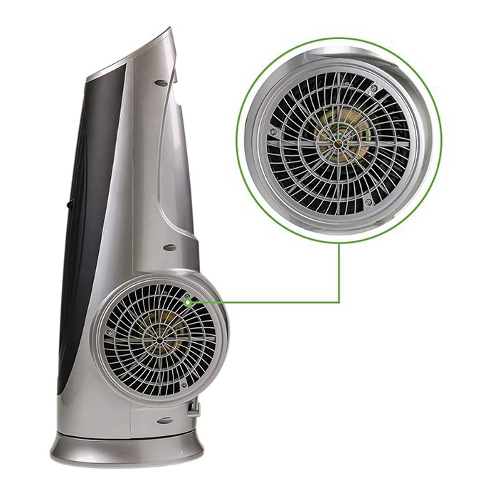 Ovente TF88S Cool Breeze Tower Fan, 30 in Dia Blade, Silver - 4