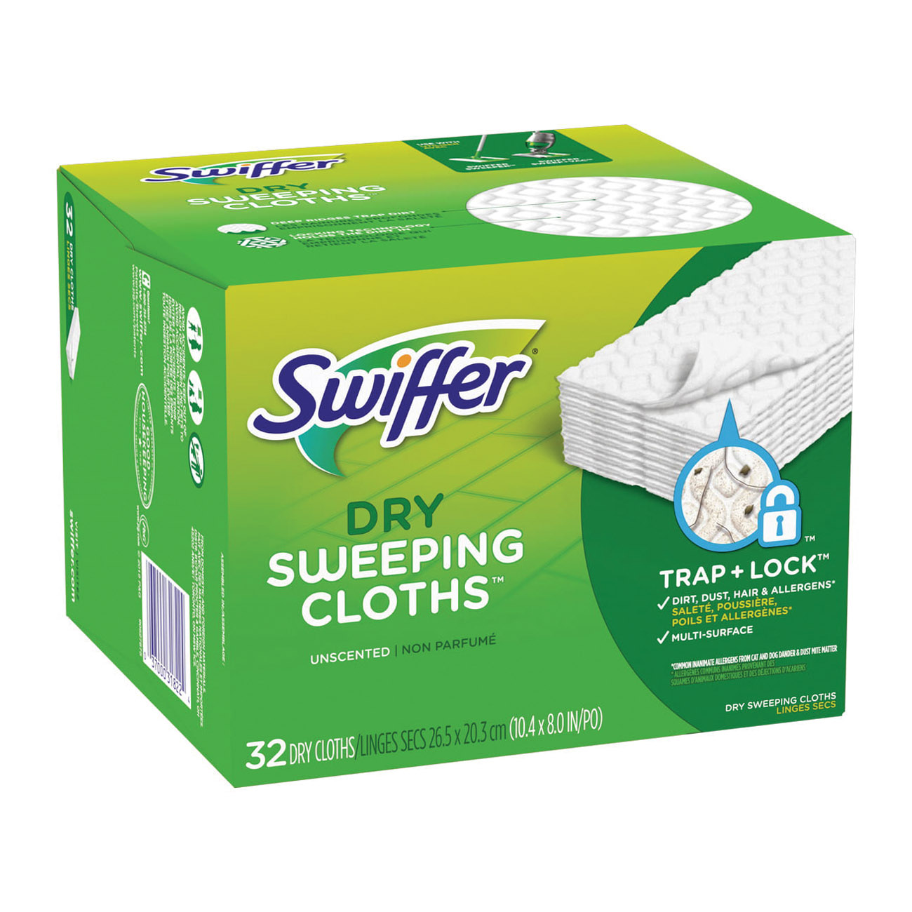 Sweeper 31822 Dry Sweeping Mop Refill, Cloth