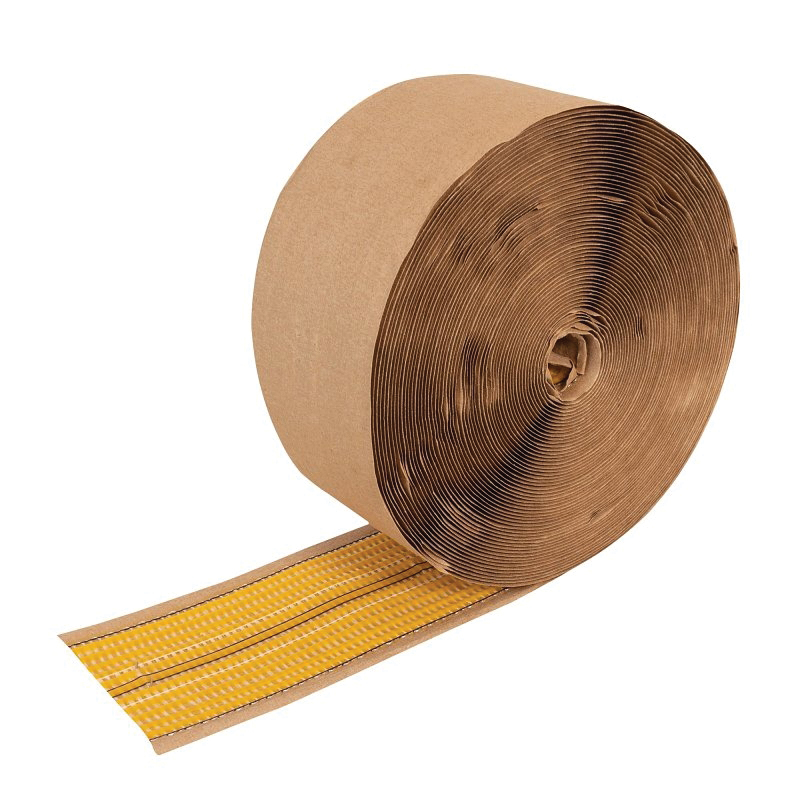 50-240 Heat Bond Seam Tape, 22 yd L, 6 in W, Brown
