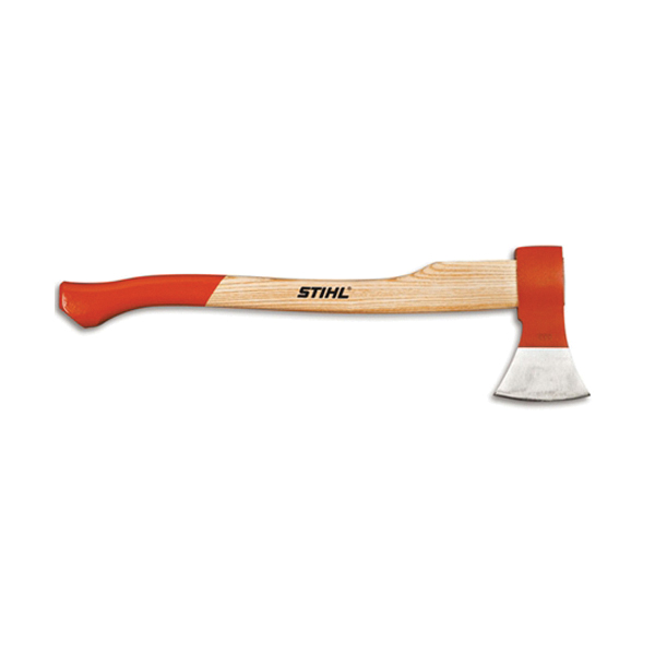 STIHL 7010 881 1905 Forestry Axe, 2.8 lb Head, Steel Head, Hickory Wood Handle - 1