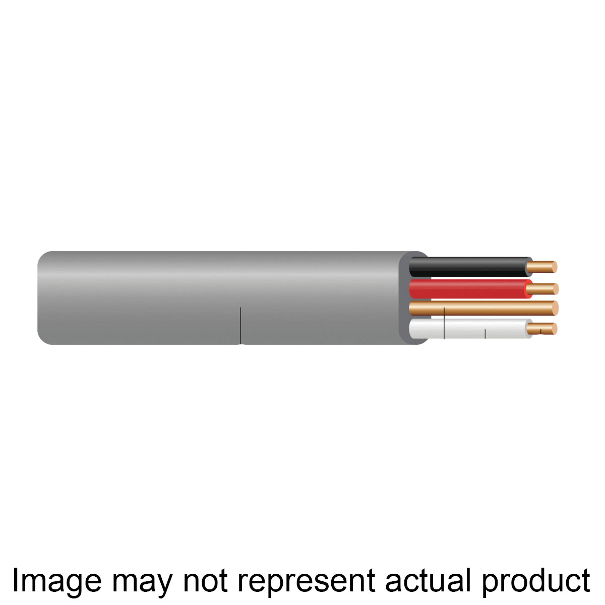 13054226 Building Wire, 14/2 AWG Wire, 2 -Conductor, 100 ft L, Copper Conductor, Thermoplastic Insulation