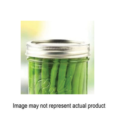 1440032000 Canning Jar Lid, 2.4 oz Capacity, Steel, Silver Cap/Lid