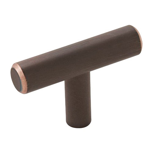 BP19009ORB Cabinet Knob, 1-3/8 in Projection, Carbon Steel, Oil-Rubbed Bronze