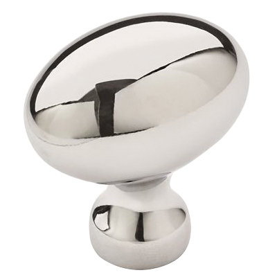 Allison Value Series BP5301426 Cabinet Knob, 1-3/8 in Projection, Zinc, Polished Chrome