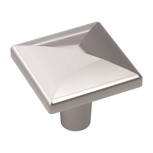 Extensity Series BP2937026 Cabinet Knob, 1-1/16 in Projection, Zinc, Polished Chrome
