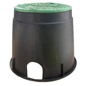 Lasco 25-8610 Large Valve Box, 13 in W, 10 in H, Plastic