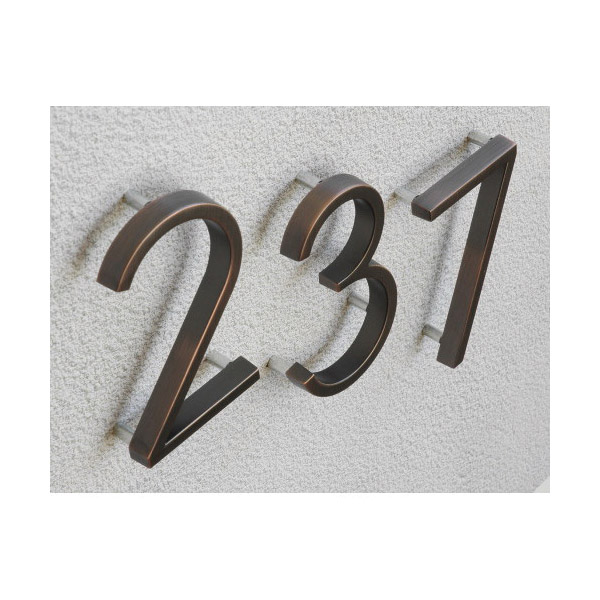 Distinctions 844711 House Number, Matte Black Character, Character: 1, 5 in H Character, Zinc, 1 PK