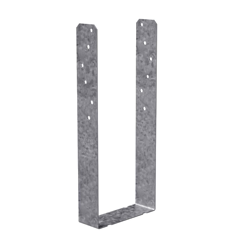 SPH SPH4 Heavy Stud Plate Tie, 8-3/4 in L, 3-9/16 in W, Steel, Galvanized