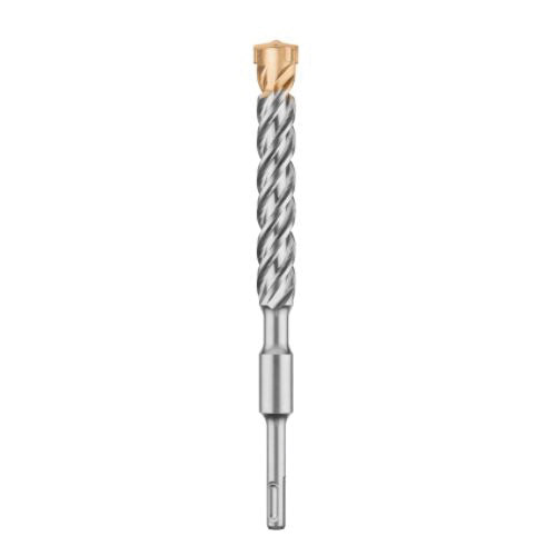 HIGH IMPACT CARBIDE Series DW5517 High-Impact Drill Bit, 1/4 in Dia, 6 in OAL, 4-Flute, 25/64 in Dia Shank